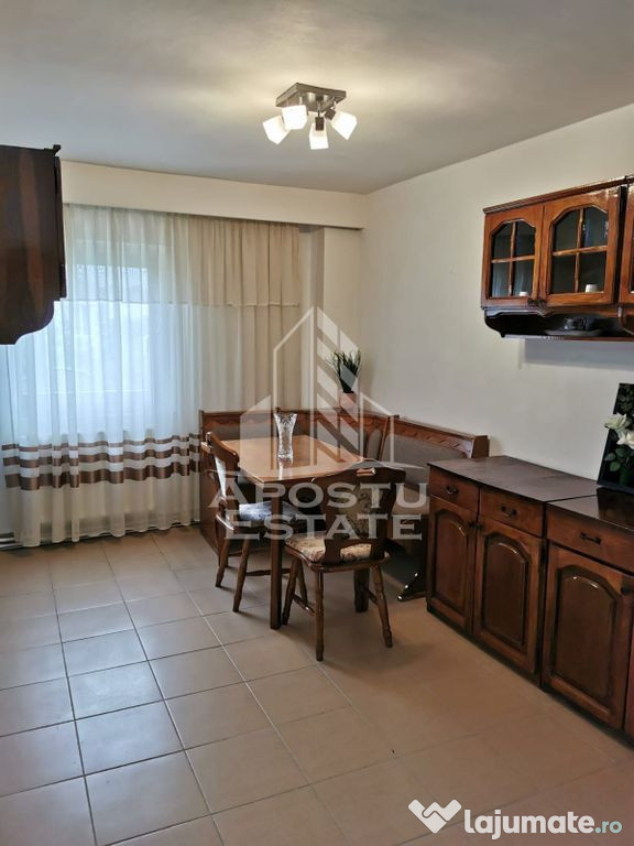 Apartament cu 4 camere ,centrala proprie , AC, zona Giroc...