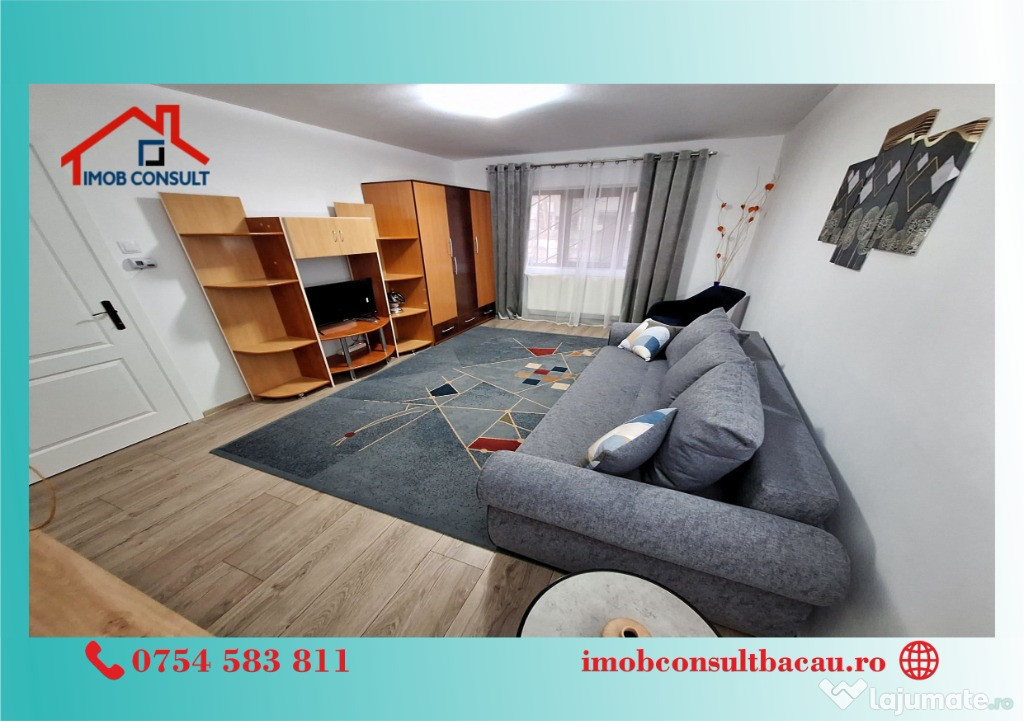 Garsonieră de închiriat – Strada Mioriței, Bacău! CE1405