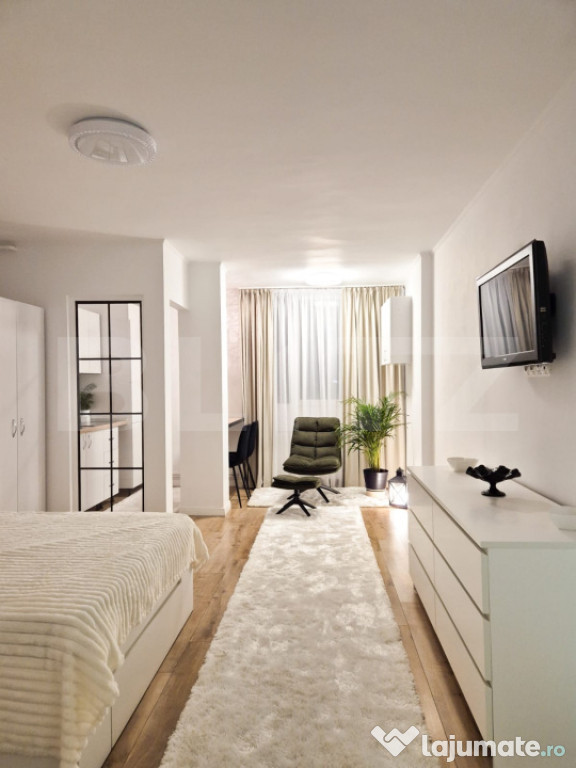 Apartament o camera, 32 mp, zona Aleea Carpați