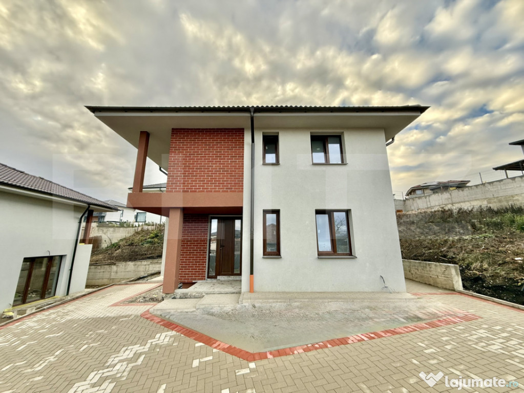 Casă Individuală nouă – 119 mp Utili, Teren 416 mp, Sta