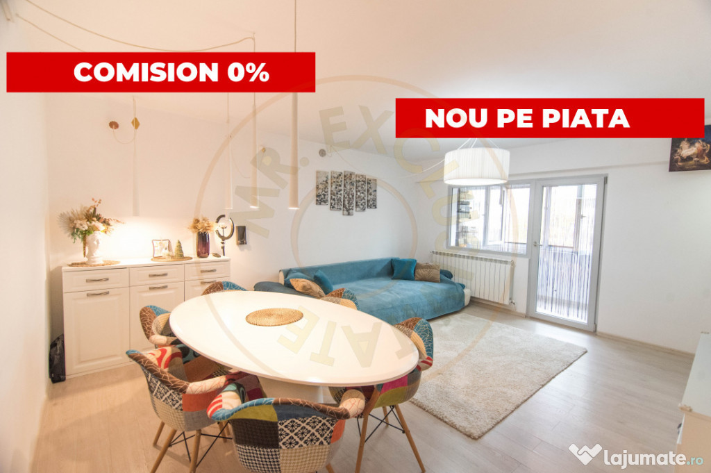 Apartament cochet cu 3 camere Ultracentral Pitesti, mobilat