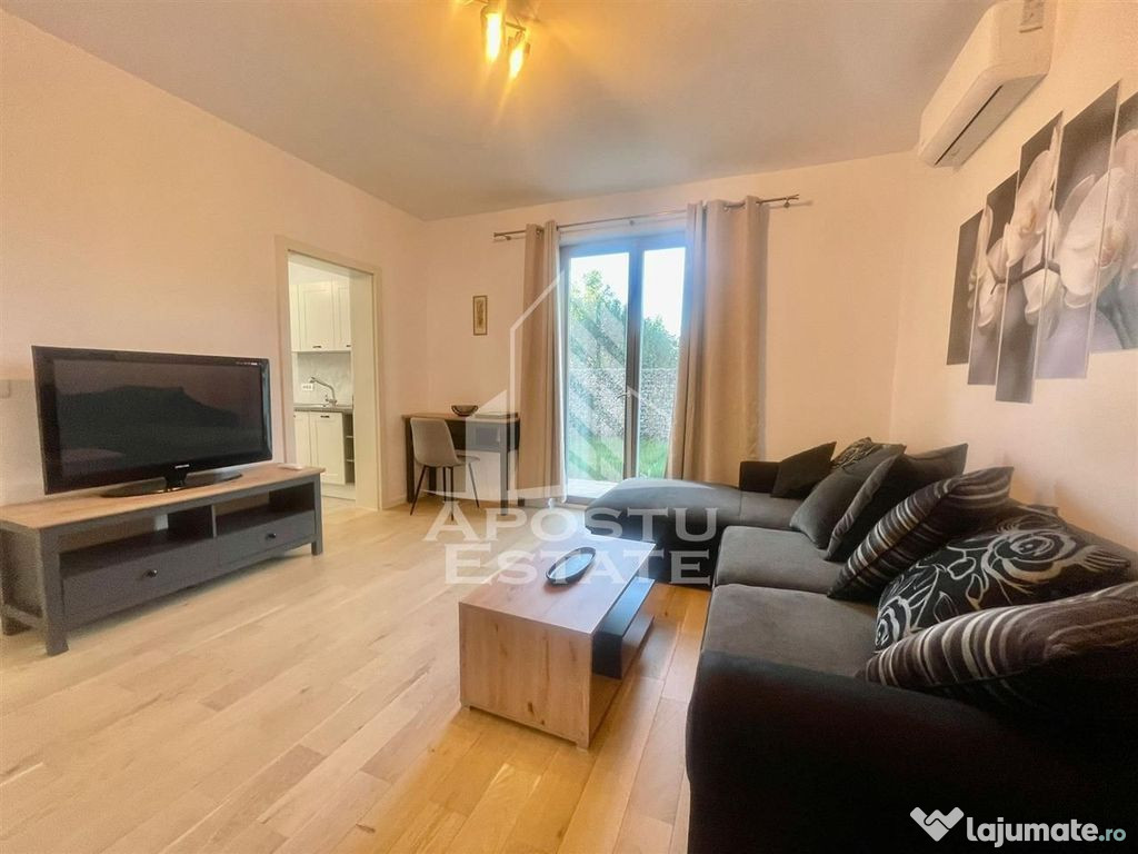 Apartament 2 camere, Centrala proprie , AC, curte , Mehala