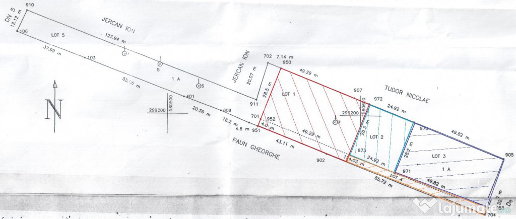 Teren - 2600 mp - Calugareni - Giurgiu