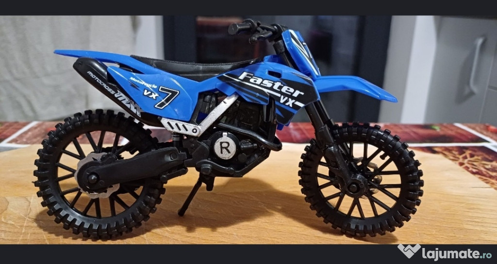 Motocicleta Motocross scara 1:12