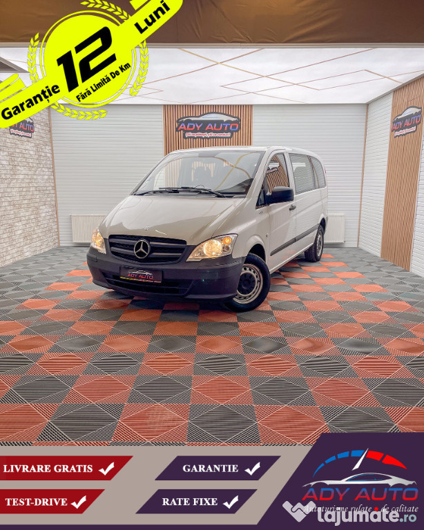 Mercedes Vito 8+1 Locuri, Garantie 12 luni, Buy-back, Rate fixe