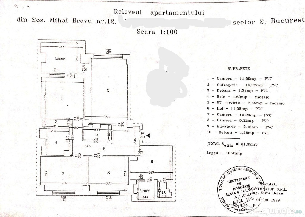 Proprietar vand apartament 4 camere, Mihai Bravu - Obor
