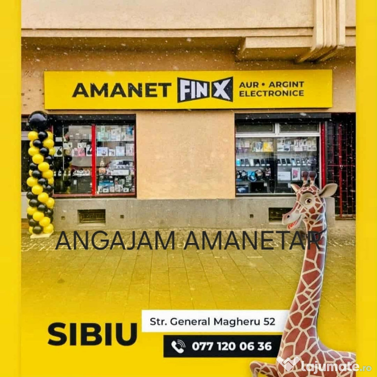 Casa de Amanet angajează