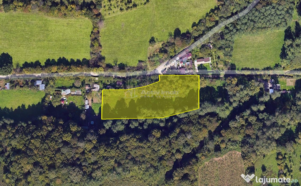 Resita, Teren Drept Intravilan, Langa Prau si Drum, Parcelab