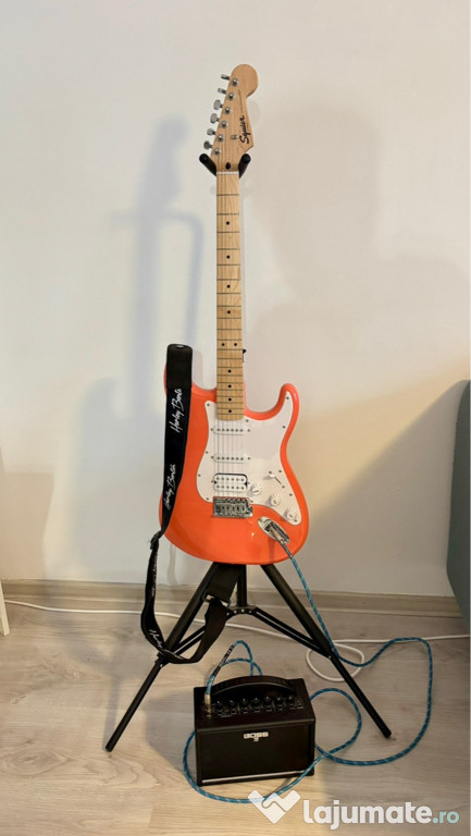 Chitarǎ Fender Sonic Stratocaster HSS MN - Tahitian Coral