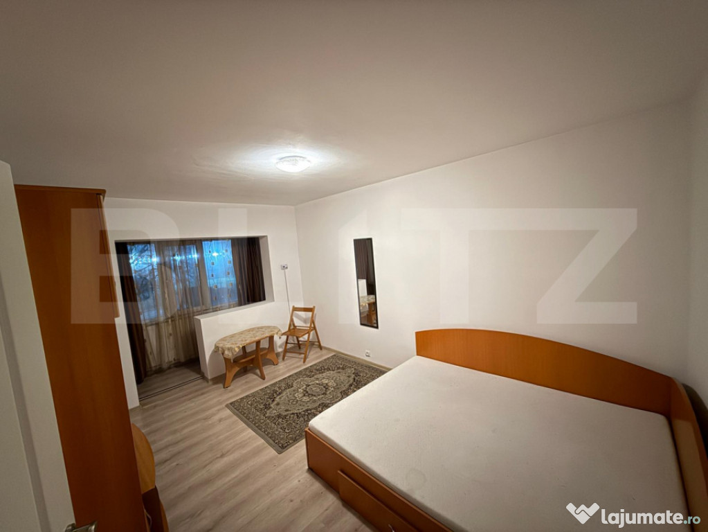 Garsoniera confort 1, de inchiriat, zona 9 Mai
