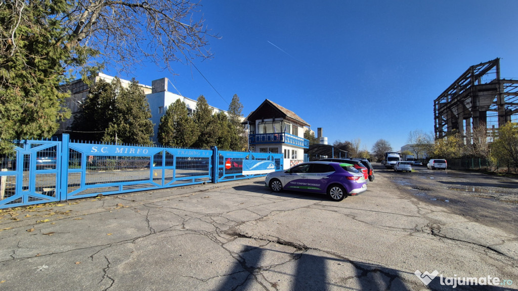 Complex versatil *hale - birouri - platforme betonate*