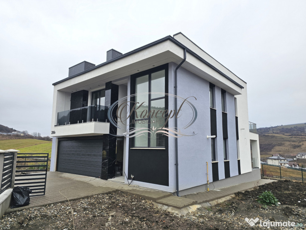 Proprietate moderna cu design exterior deosebit in Popesti