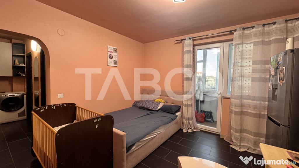 Garsoniera de inchiriat 25mp mobilata utilata parcare balcon
