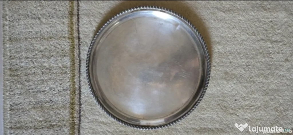 De Vanzare Tava Din Argint Masiv!