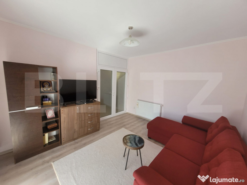 Apartament cu 2 camere, 52 mp, parter + gradina, zona Terra