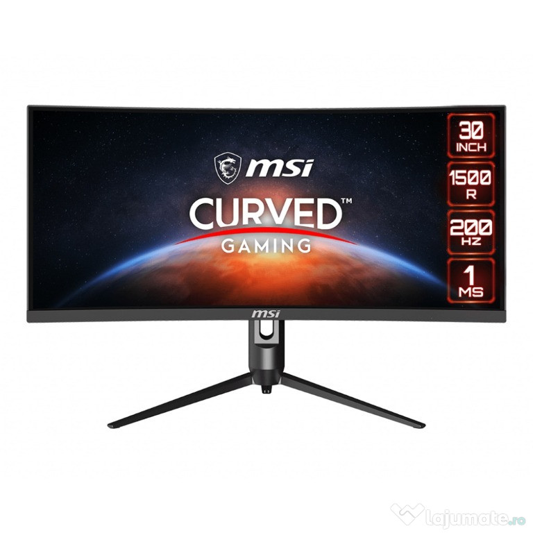 Vand Monitor LED MSI Gaming Curbat 29.5 inch 1 ms 2560x1080 HDR 200 Hz