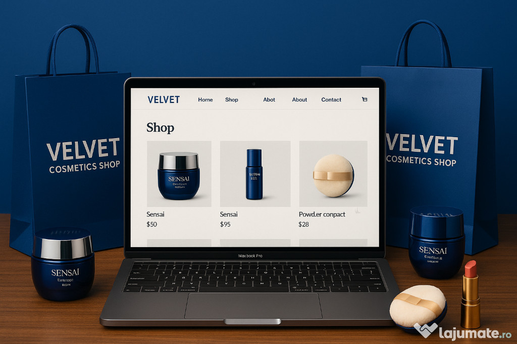 Afacere gata făcută magazin online de cosmetice de lux în Europa