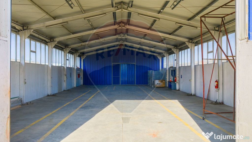 De închiriat spațiu pentru depozitare 300mp + curte 650...