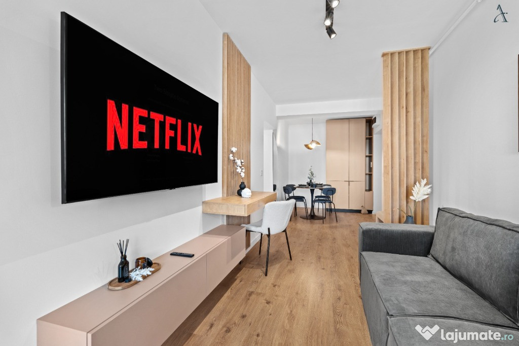 Apartament 2 camere mobilat cu designer - Ivory Residence