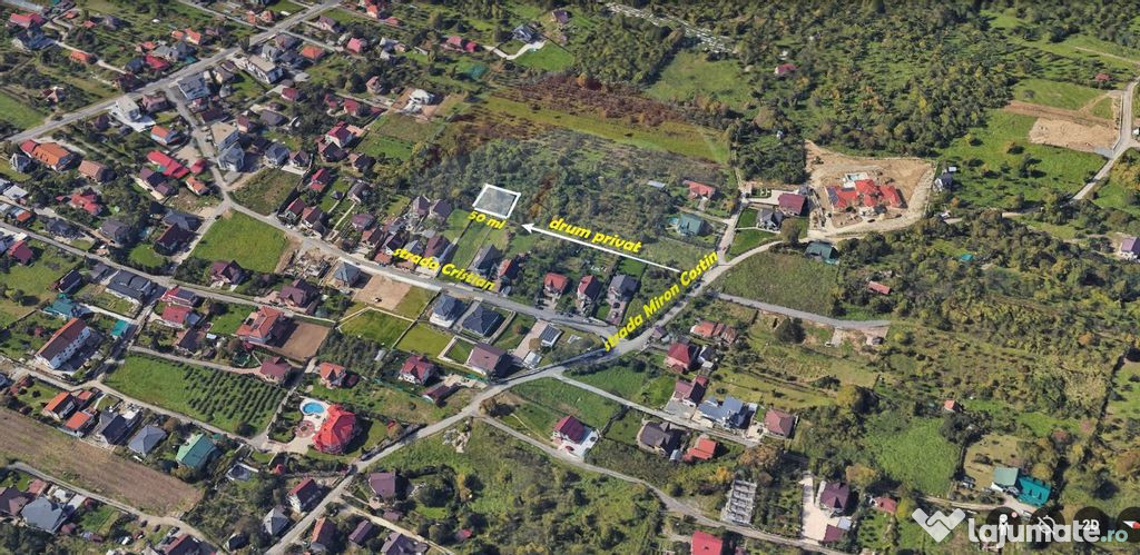 DE VANZARE - Teren strada Miron Costin