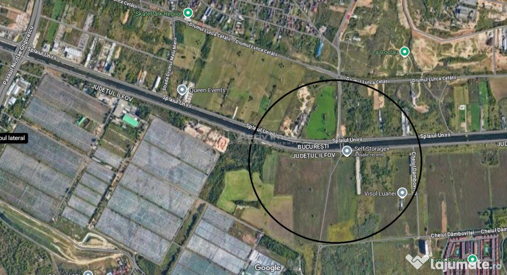 4,6 ha, Intravilan, Splaiul Unirii, PUZ Aprobat, Rezidential