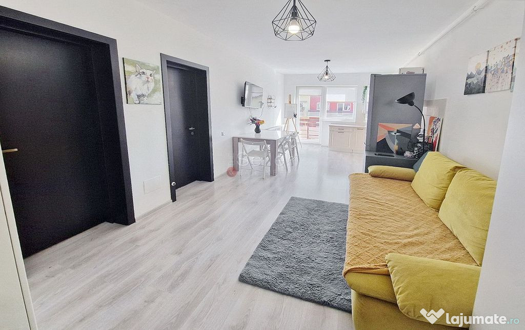 Studio Mobilat Utilat cu Loc Parcare