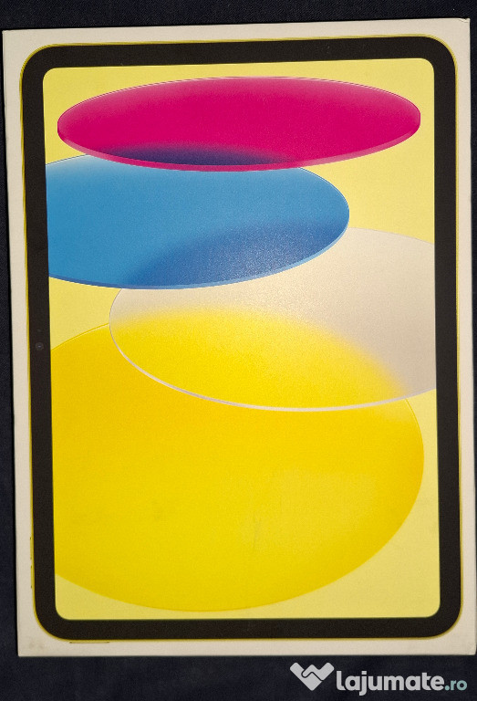 IPad (gen.10), 10.9", 256GB, Wi-FI, Yellow, NOUA, Sigilata