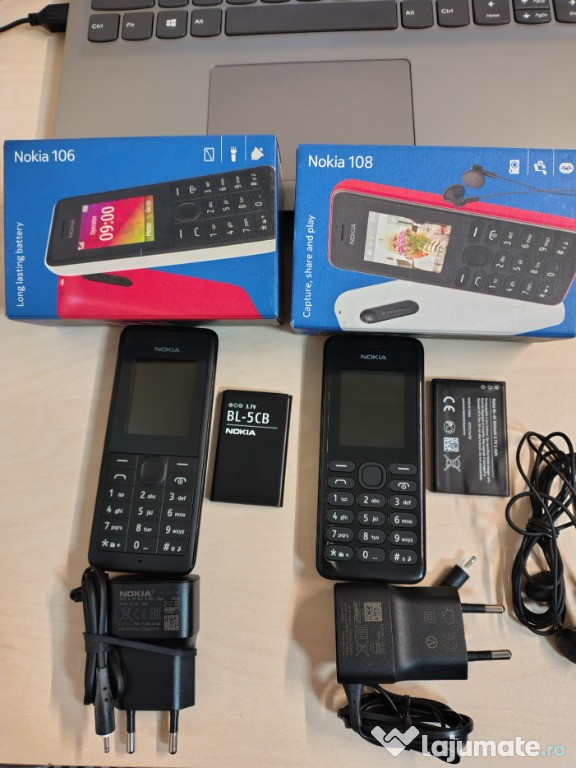 Nokia 106 si 108 NOU la cutie