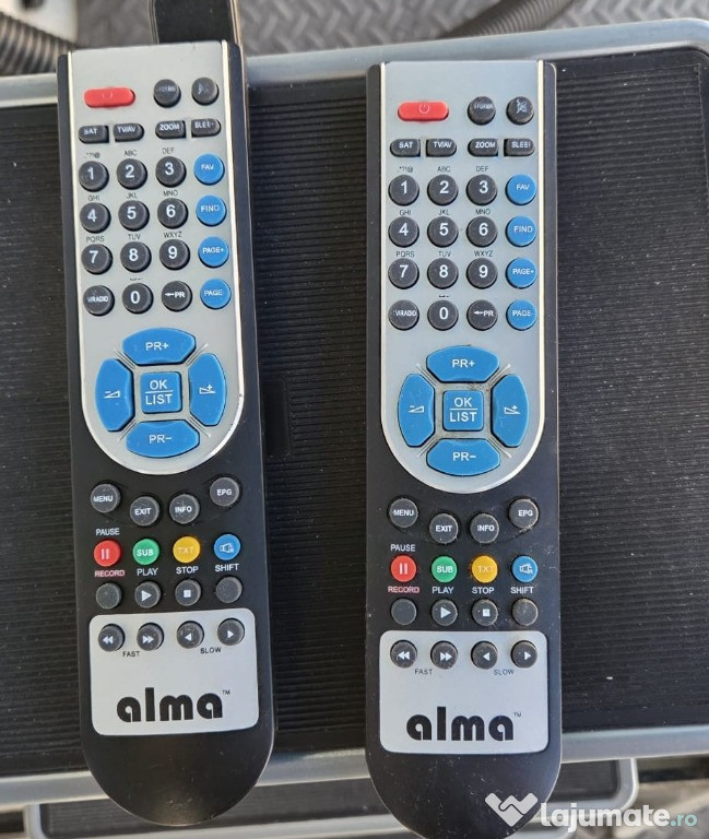 Telecomanda receiver Alma HD S-2000/ HD S-2100/ HD S-2200