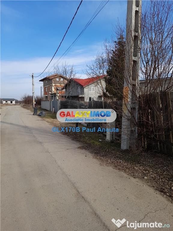 Teren Corbeanca Tamasi 1730 mp str Conacului utilitati