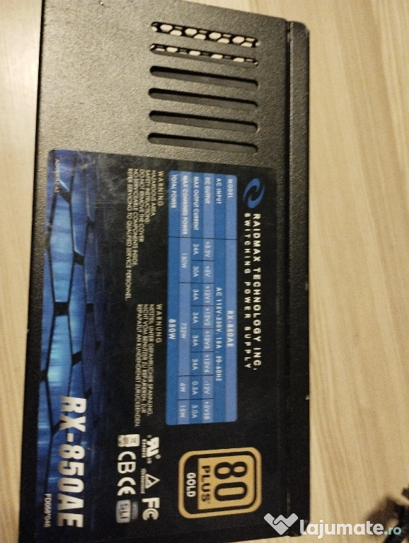 Sursă semi modulară 850w