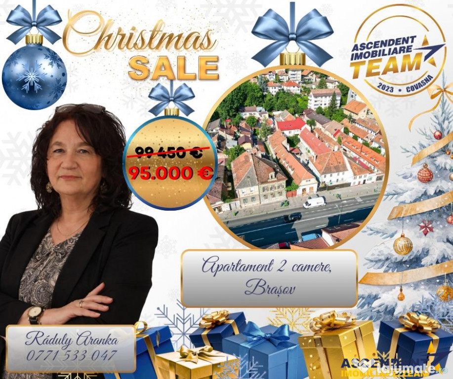 FILM!Apartament 2 camere decomandate, parter, in casa,curte