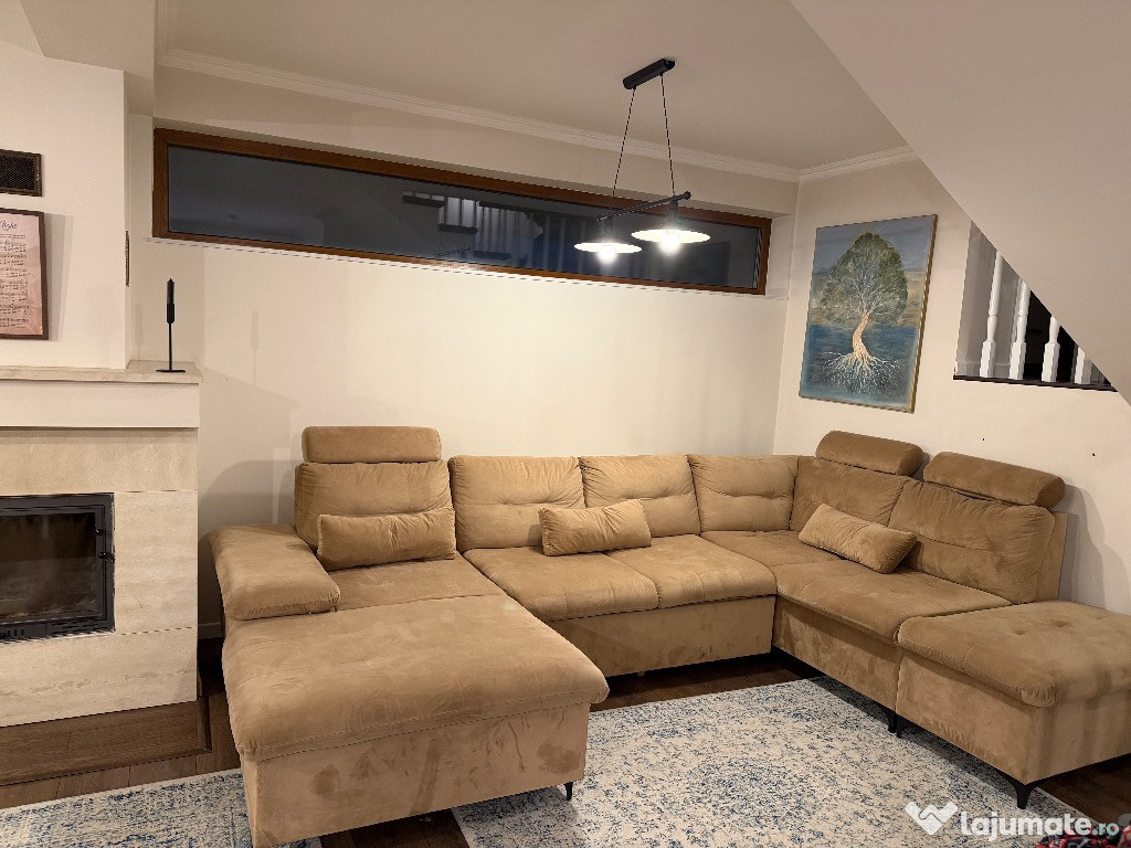 Colțar extensibil în formă de U. Stare foarte bună.