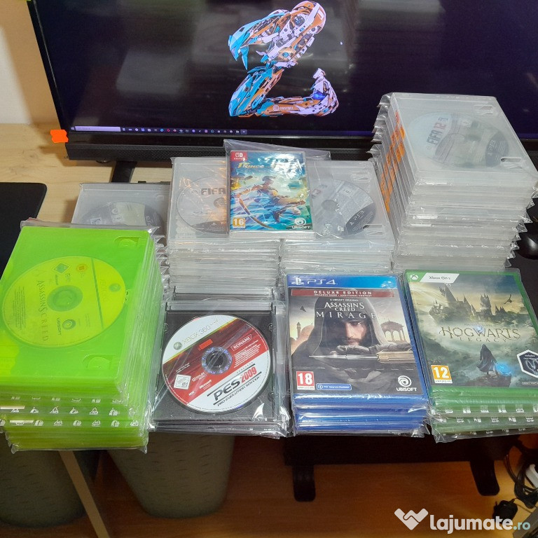 Jocuri PlayStation 2->3->4 Nintendo Switch Nintendo DS PSP Second-Hand