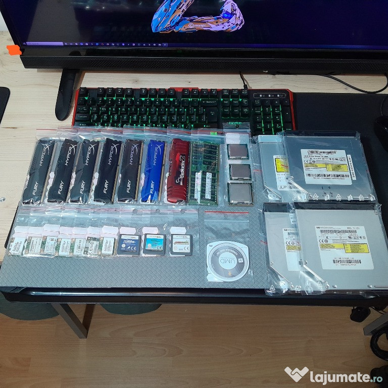 RAM Procesor Unitate Optică WiFi Nintendo DS PSP Second-Hand