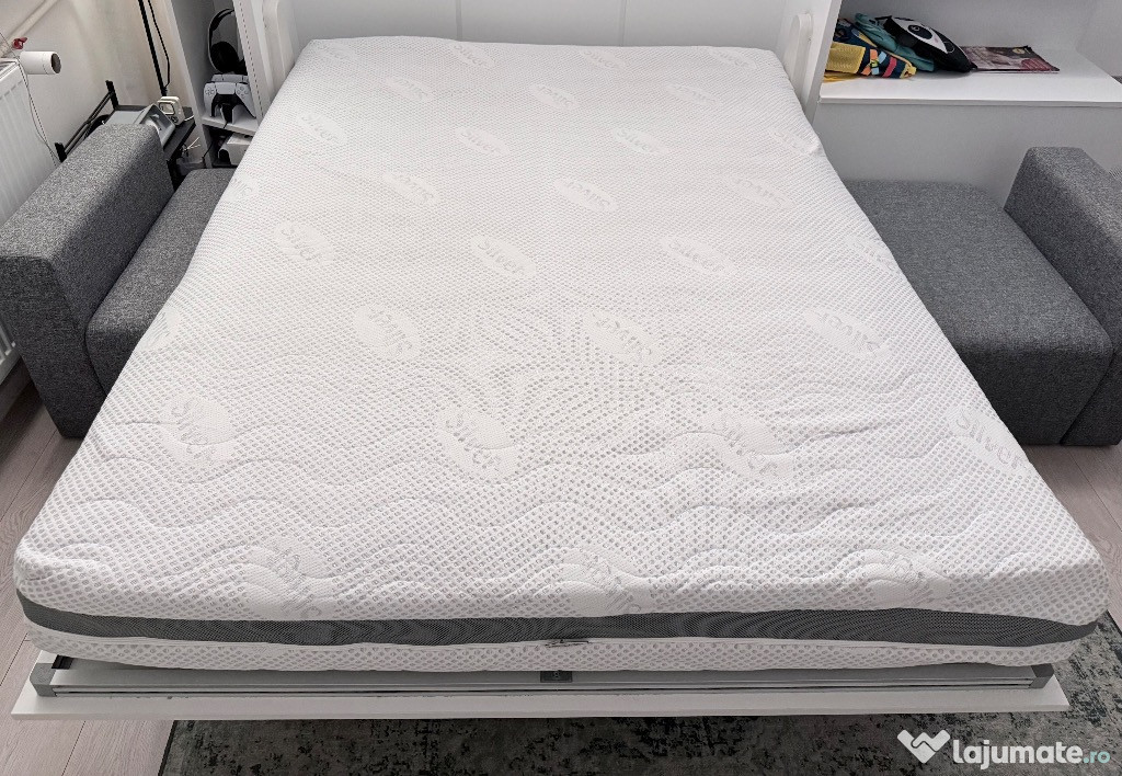 Saltea ortopedică Best Sleep Silver Premier arcuri împachetate 150x200