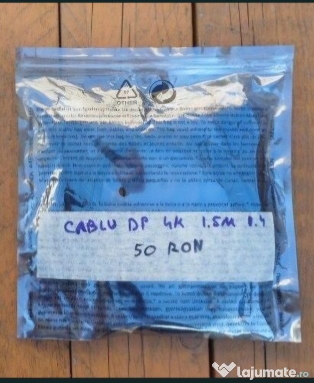 Cablu Displayport 1.4 4K 1.5Metri