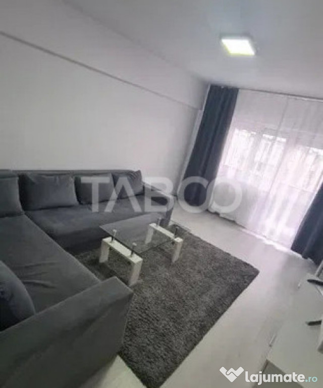 Apartament de inchiriat 2 camere 2 balcone complet mobilat s