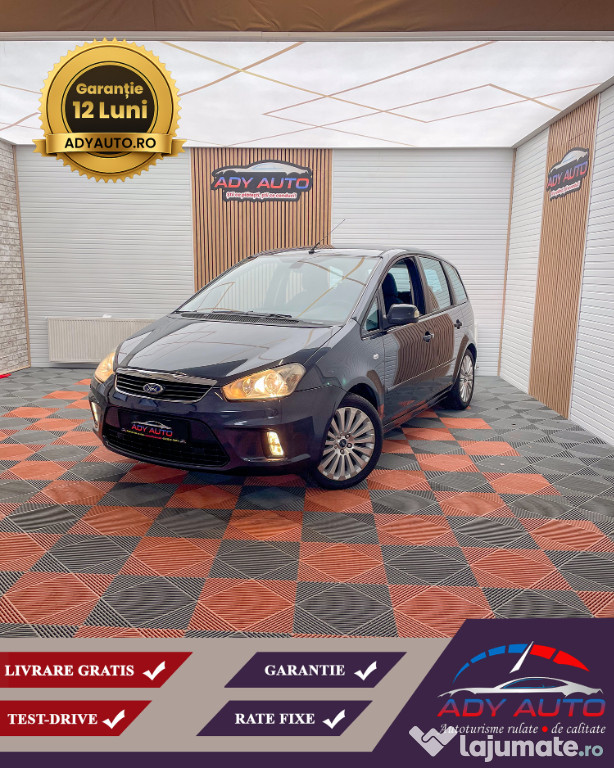 FORD C-MAX,1.8 Benzina, RAR+ITP, Garantie 12 luni, Rate fixe