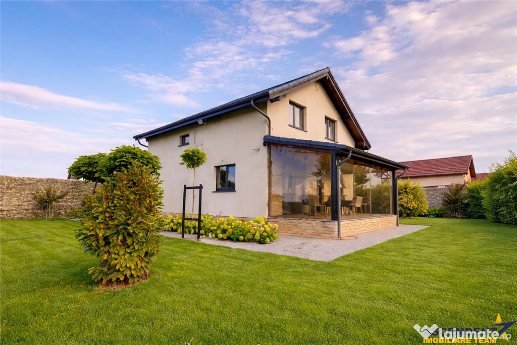 Tur 3D! Vila individuala, tehnologie smart, teren 1.000 mp,T