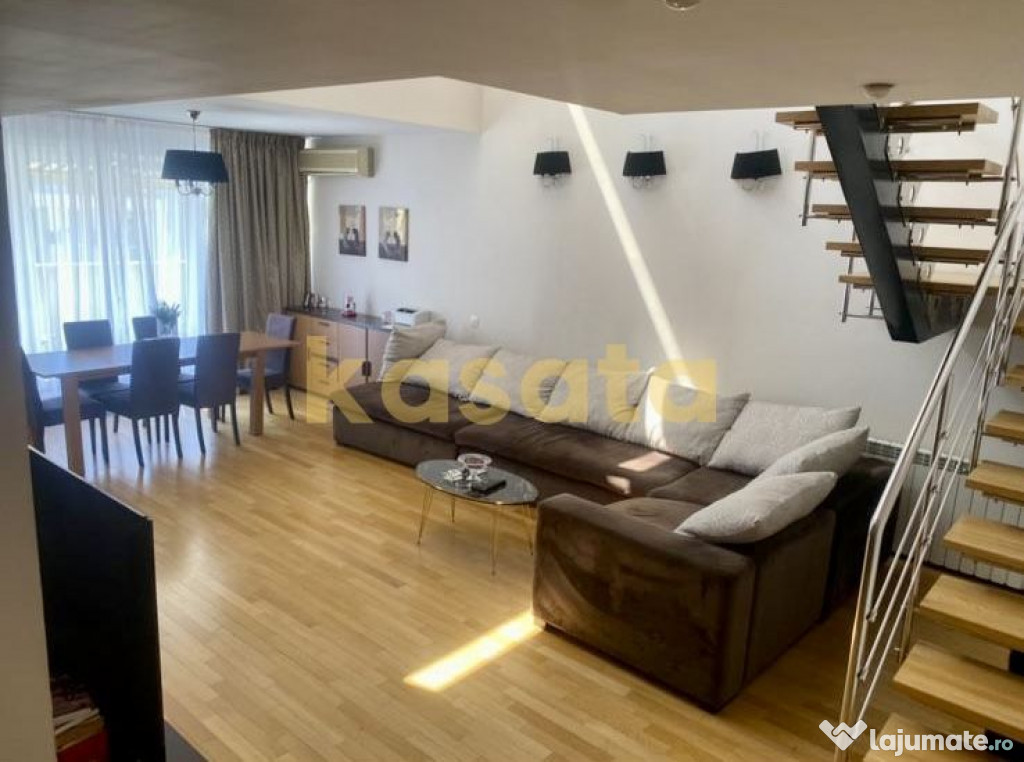Apartament 5 camere tip duplex Herăstrău - două locuri...