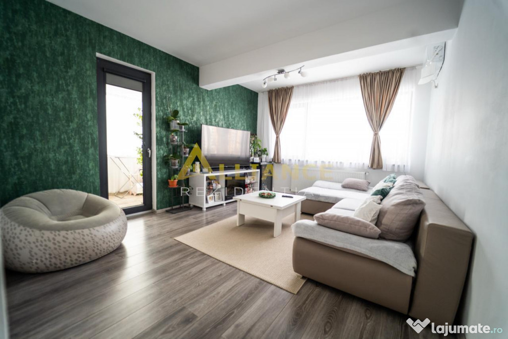 Apartament spa?ios cu 3 camere ?i 2 b?i, situat în compl...