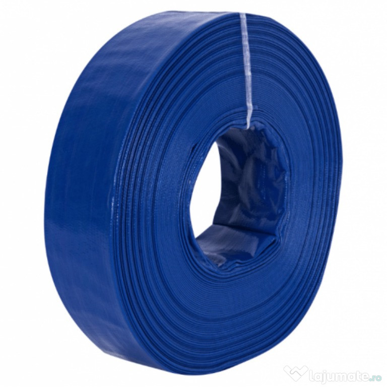 Furtun apa tip pompier Flat, PVC, 2 toli, 50m