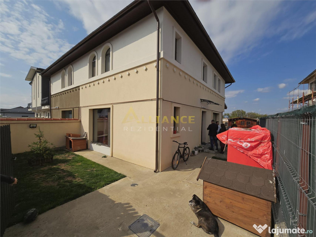 Mobilata si utilata- 4 camere - 2 bai -incalzire pardoseala