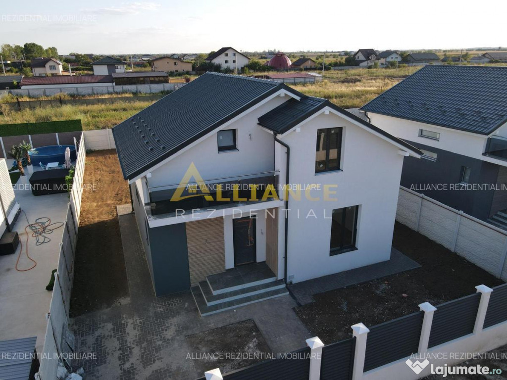 Casa Moderna / 5 camere / Teren 370 mp / Ansamblu rezidentia