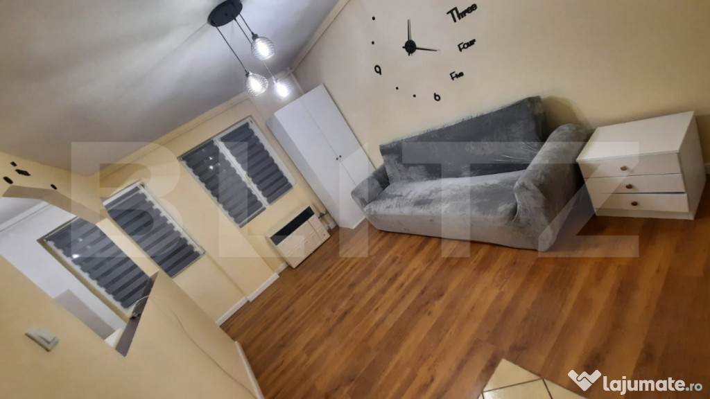 Garsonieră mobilată și utilată în Mureșeni – 23 mp