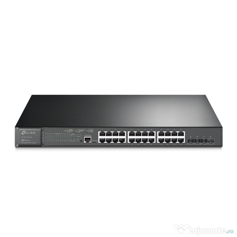 Switch PoE 24P TP-Link TL-SG3428XMP v3 L2 L2+ Gigabit - NOU (sigilat)