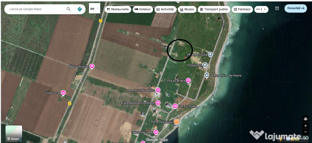 Teren Statiunea Costinesti zona Epava