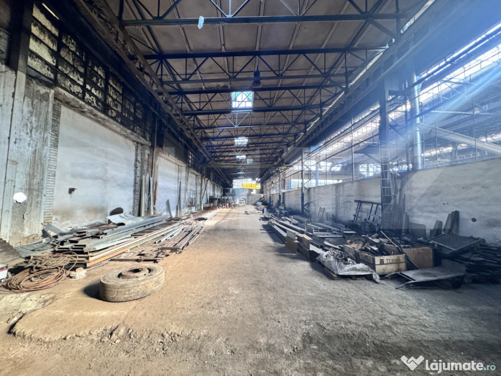 Hala industrială de închiriat – 1.400 mp – zonă Maier