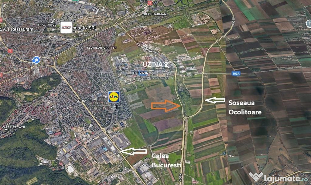 Teren industrial, 7,692mp Uzina2 / Strada Timisul Sec
